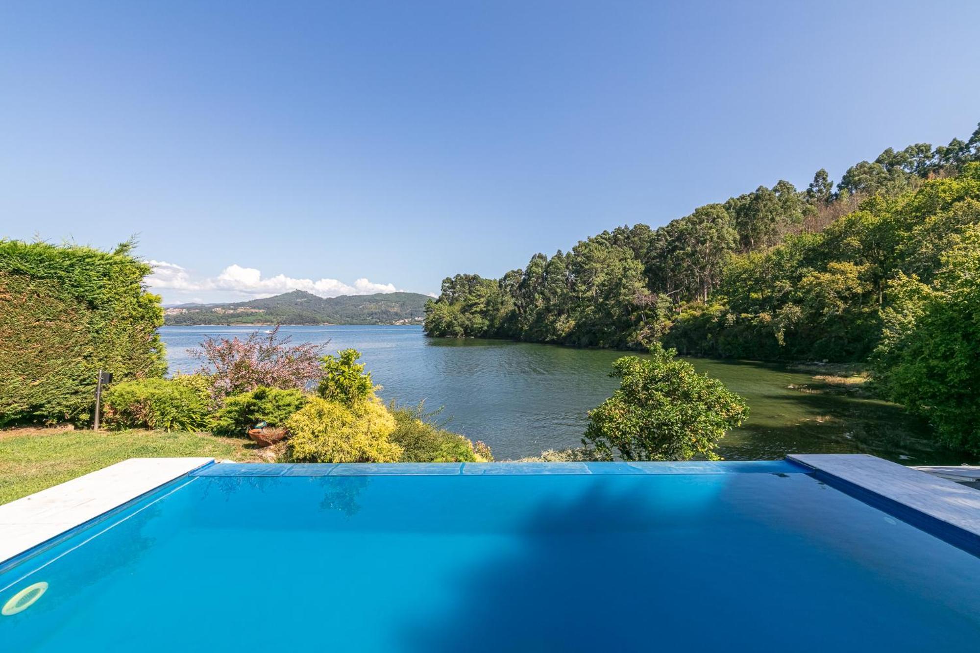 Espectacular Casa Vilaboa Pontevedra Eksteriør bilde